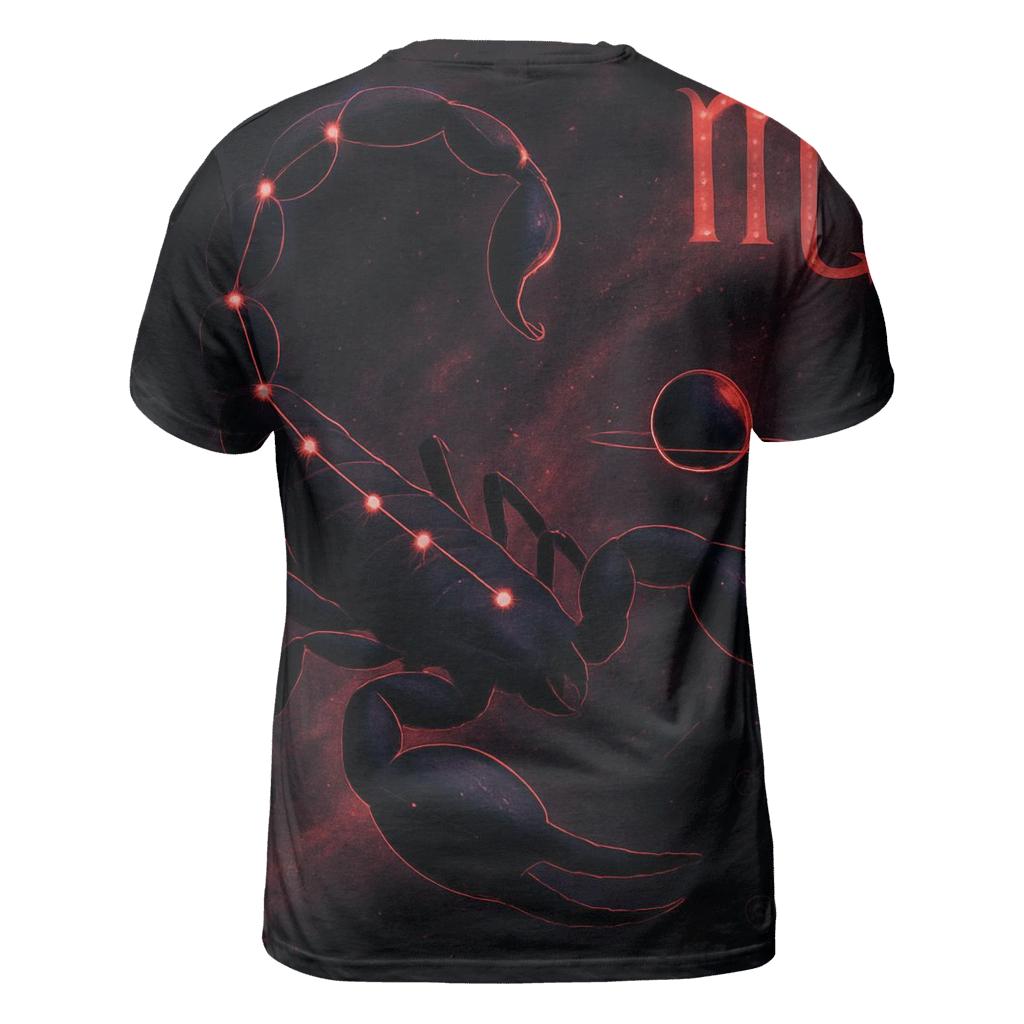 Scorpio Galactic Scorpion Design personalized full print shirts