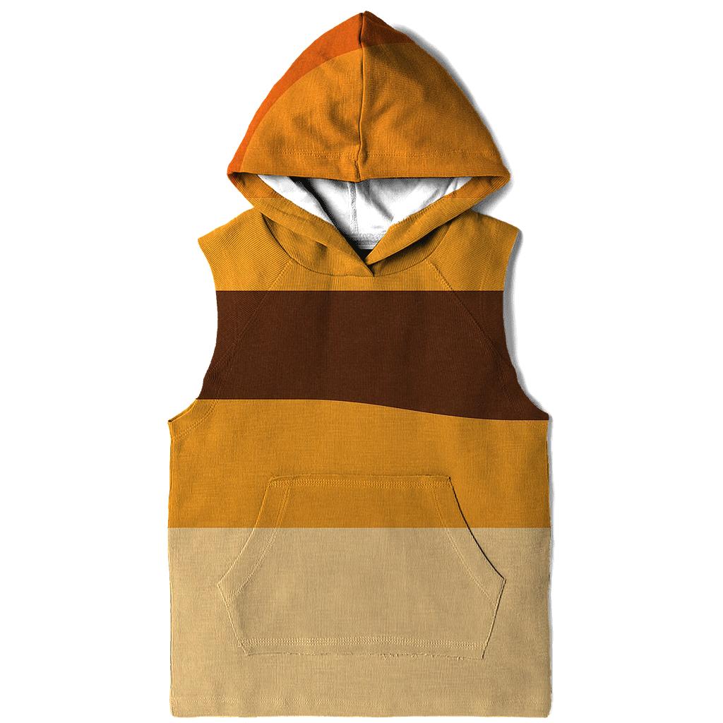 Harvest Sunset Stripes pullover hoodies