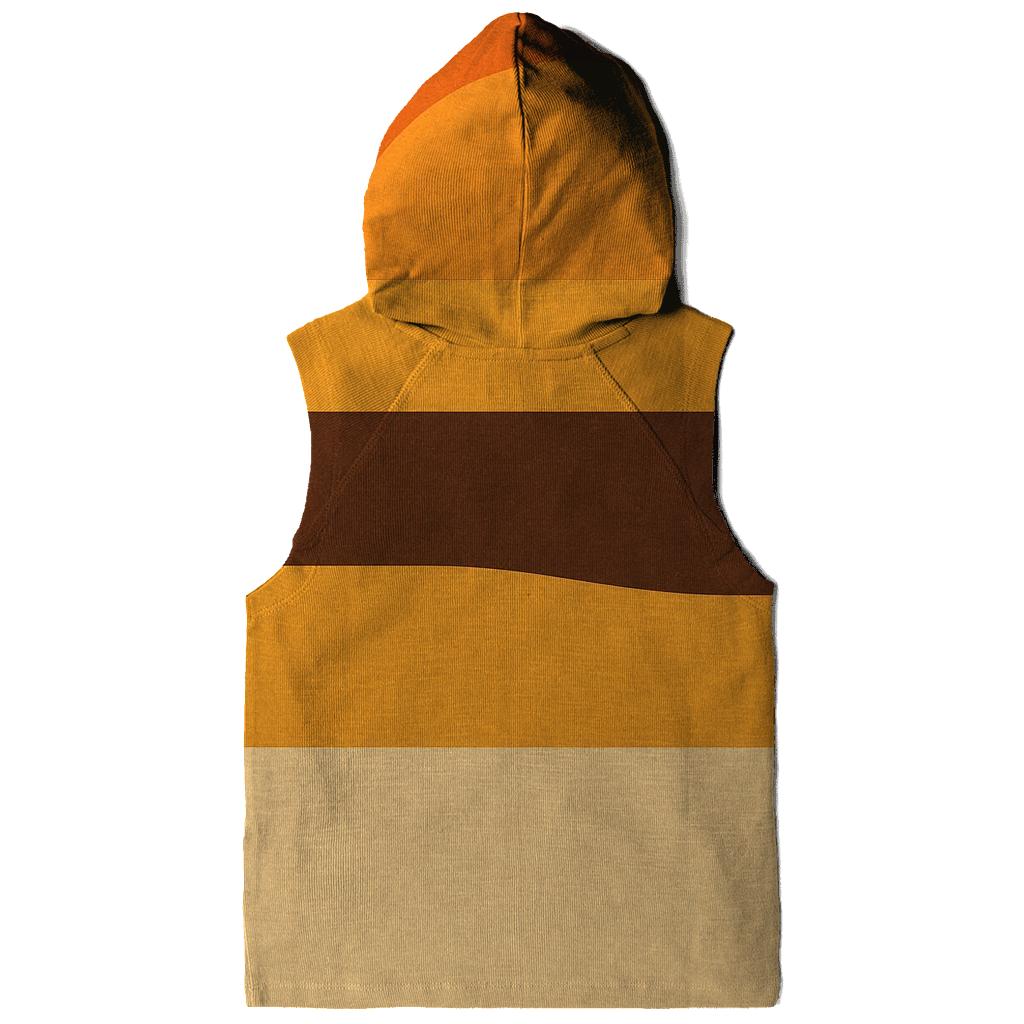 Harvest Sunset Stripes pullover hoodies