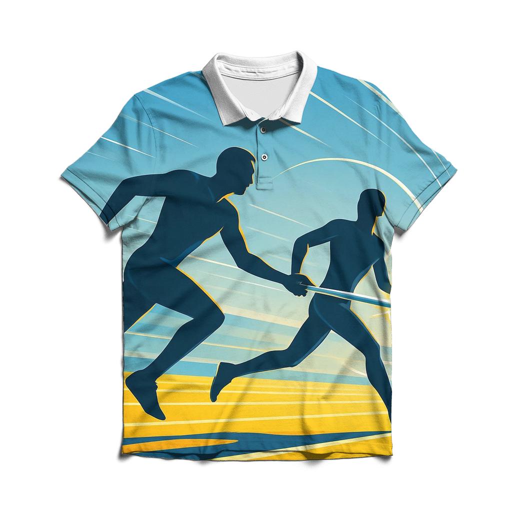 Solar Sprint Relay designer slim fit polos