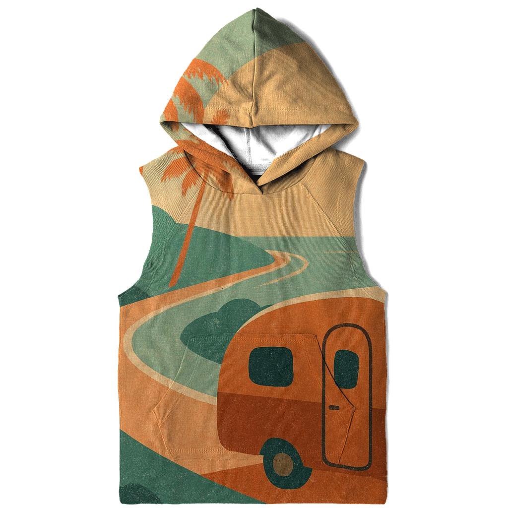 Sunfaded Camper Roadtrip Poster hoodie designs