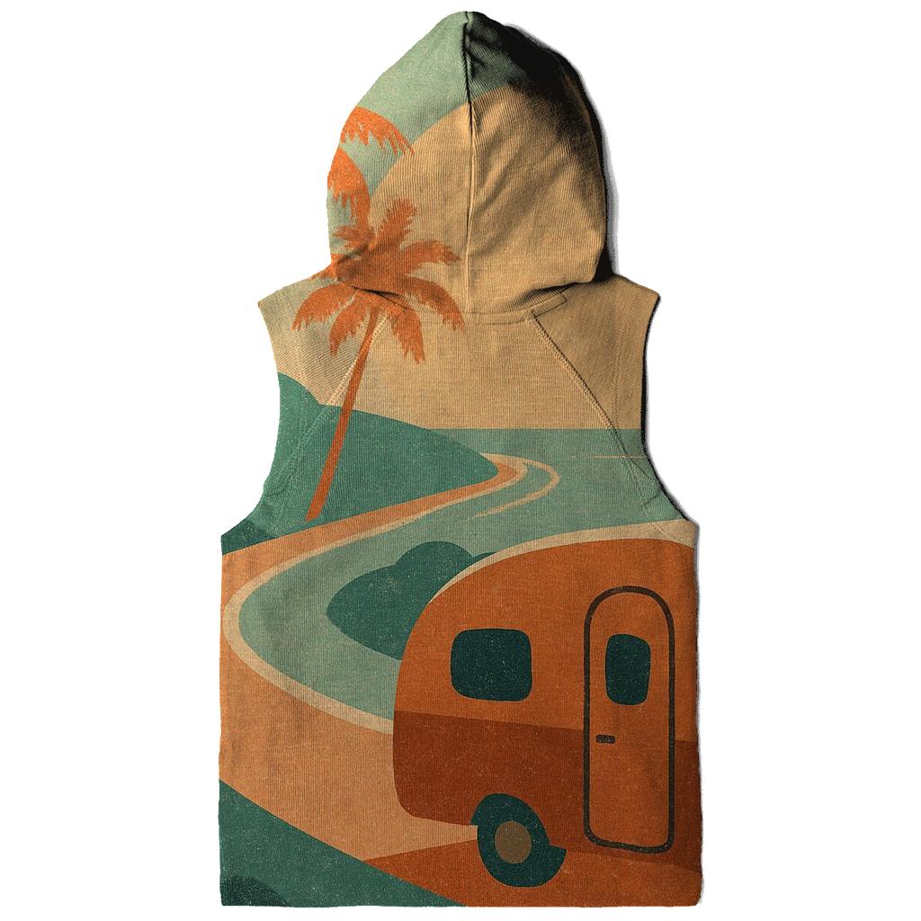 Sunfaded Camper Roadtrip Poster hoodie designs