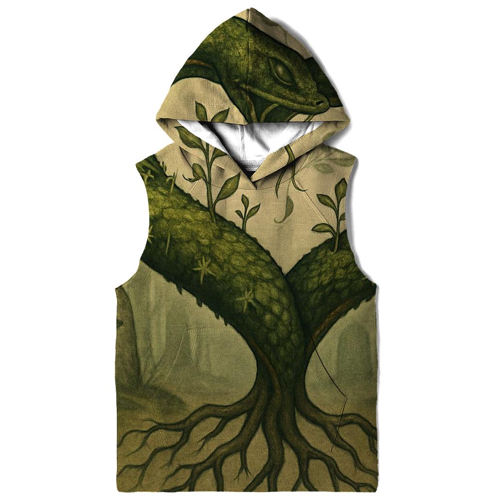 Forest Heart Ouroboros graphic hoodies
