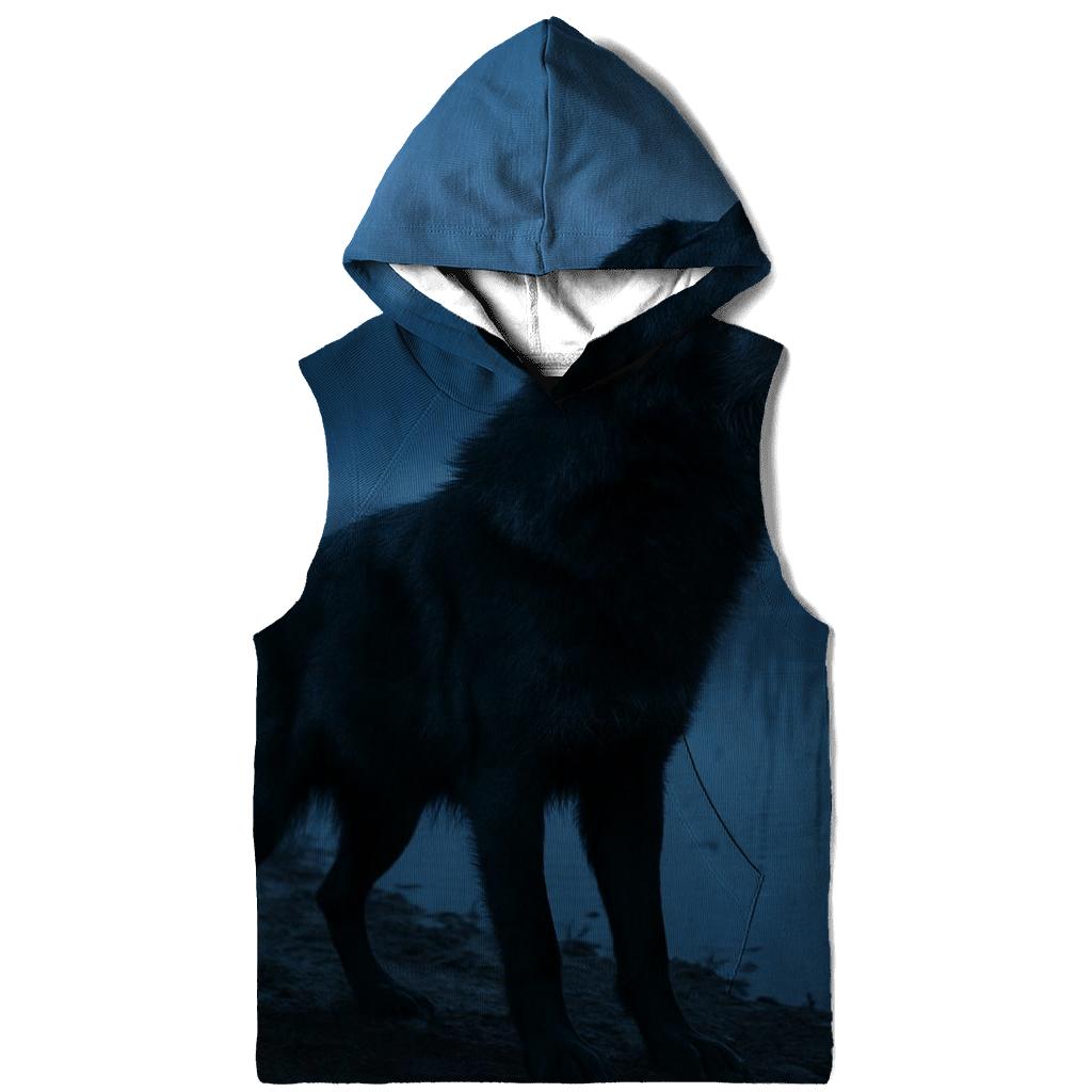 Marshland Lone Howl At Dusk lightweight hoodies