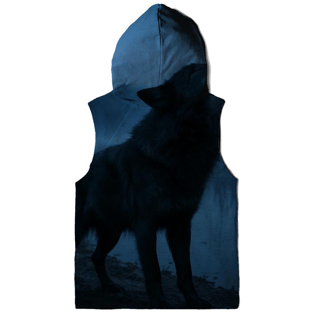 Marshland Lone Howl At Dusk lightweight hoodies