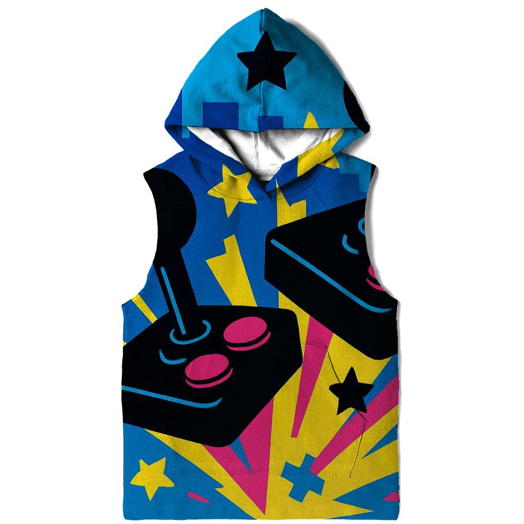 Retro Arcade Blast designer hoodies