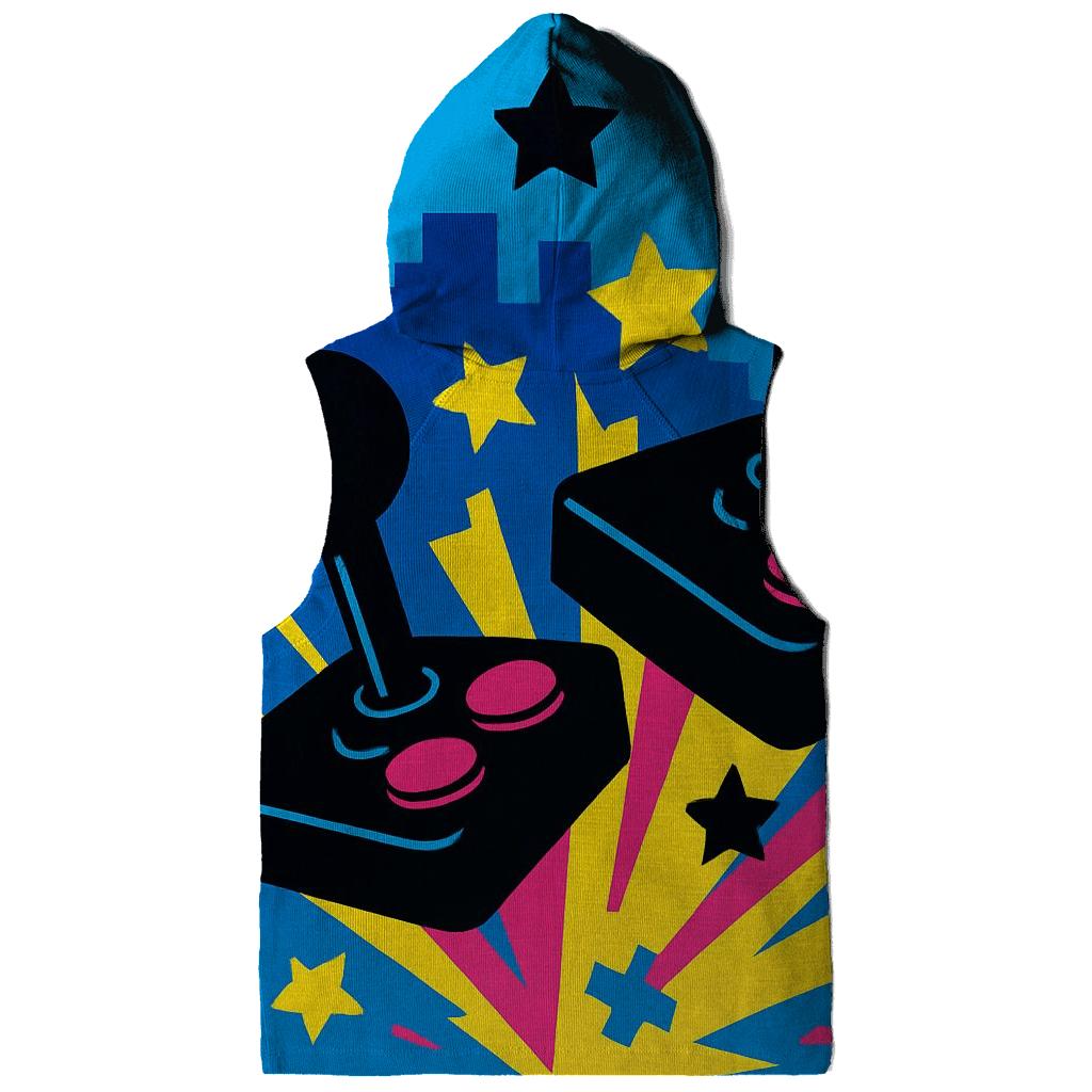 Retro Arcade Blast designer hoodies