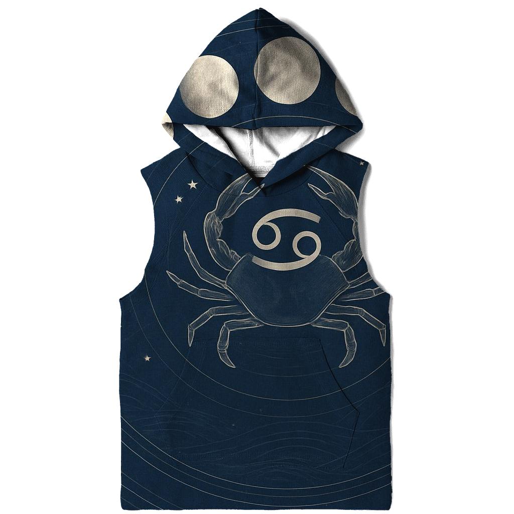 Cancer Moon Phase Cycle heavyweight hoodies