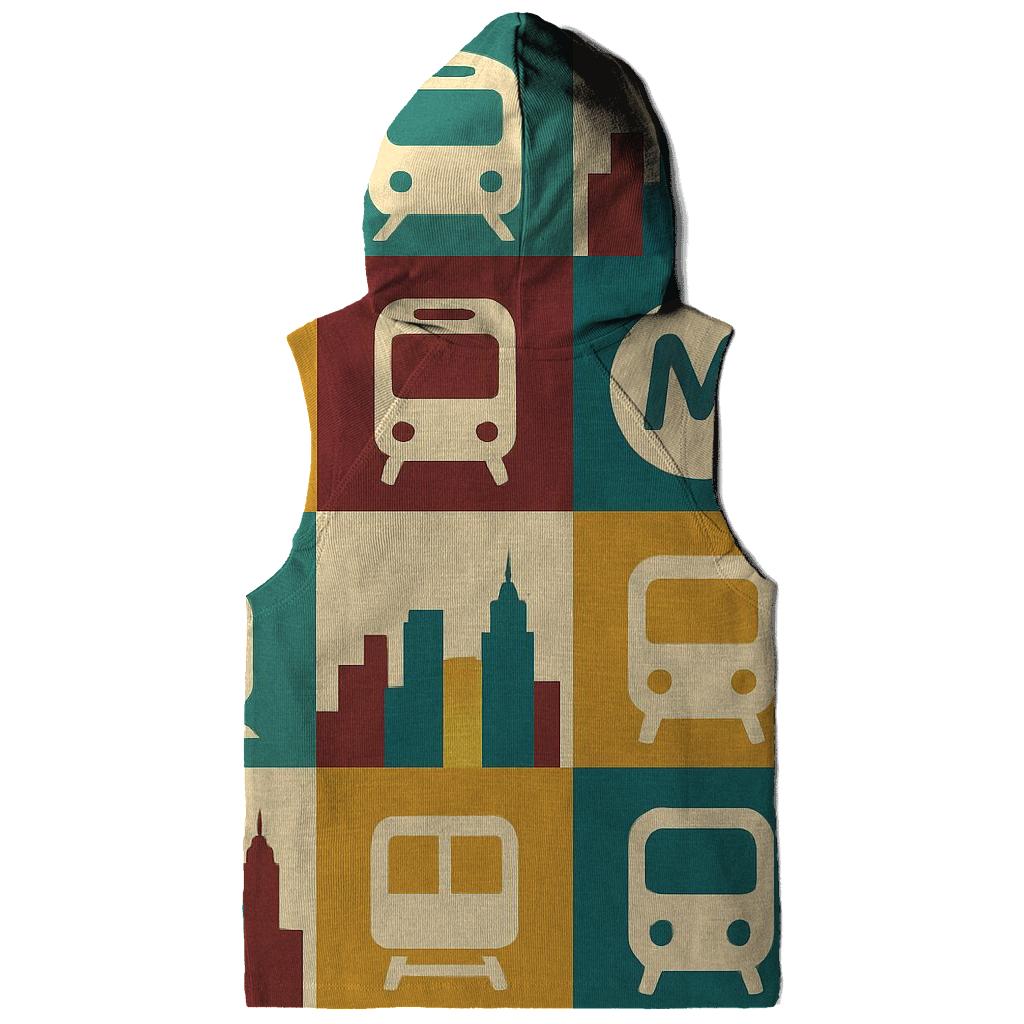 Retro Metro Mosaic hoodie trends