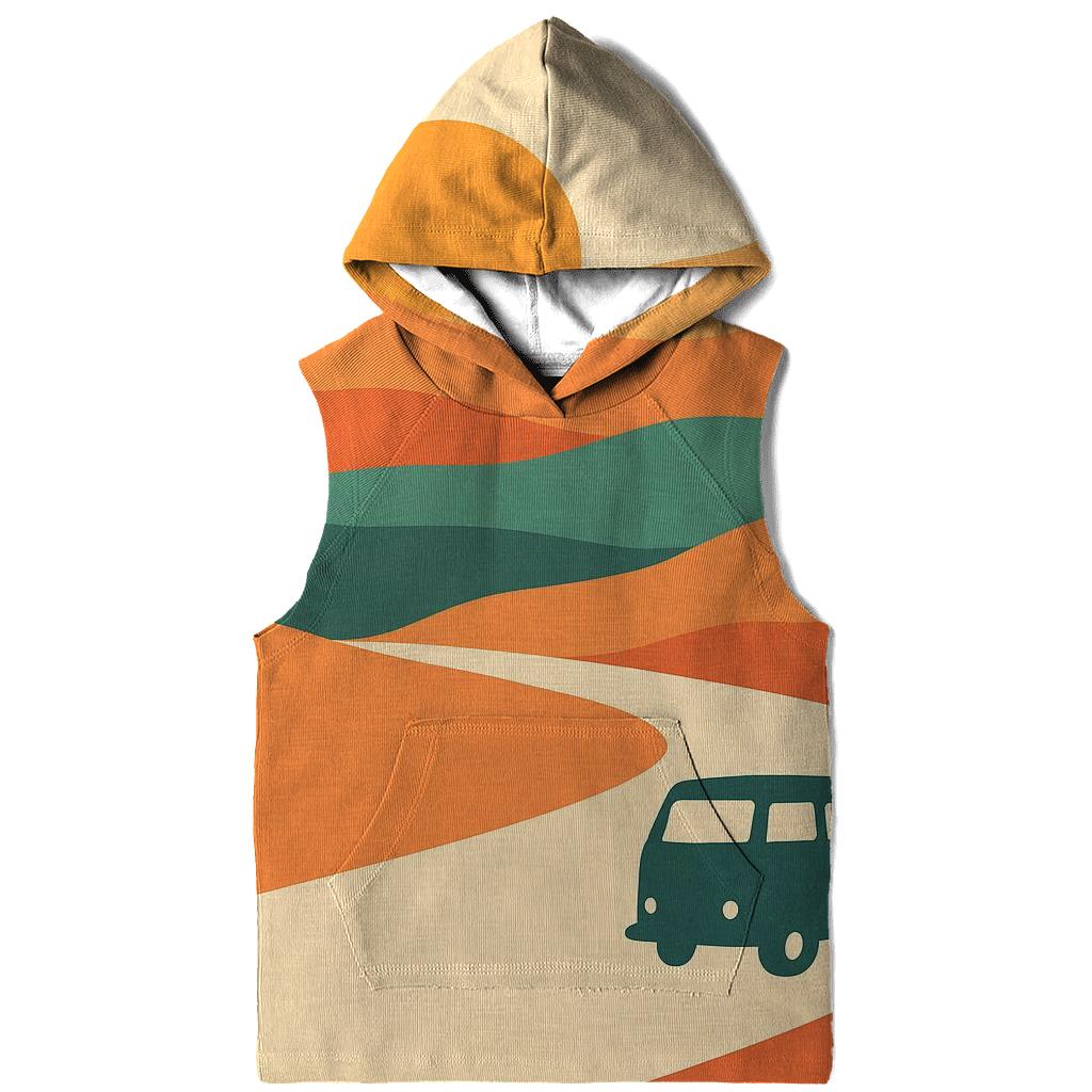 Sunrise Road Trip embroidered hoodies