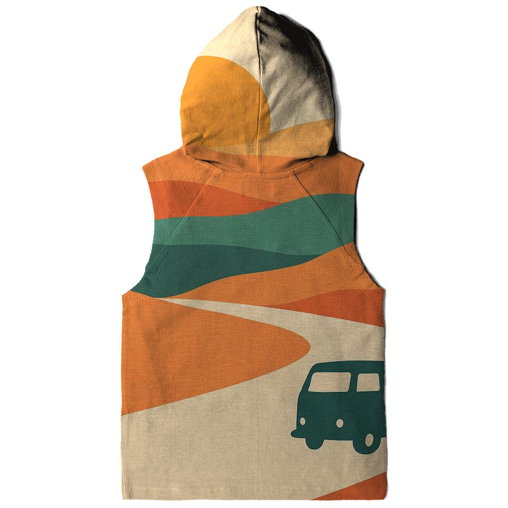 Sunrise Road Trip embroidered hoodies