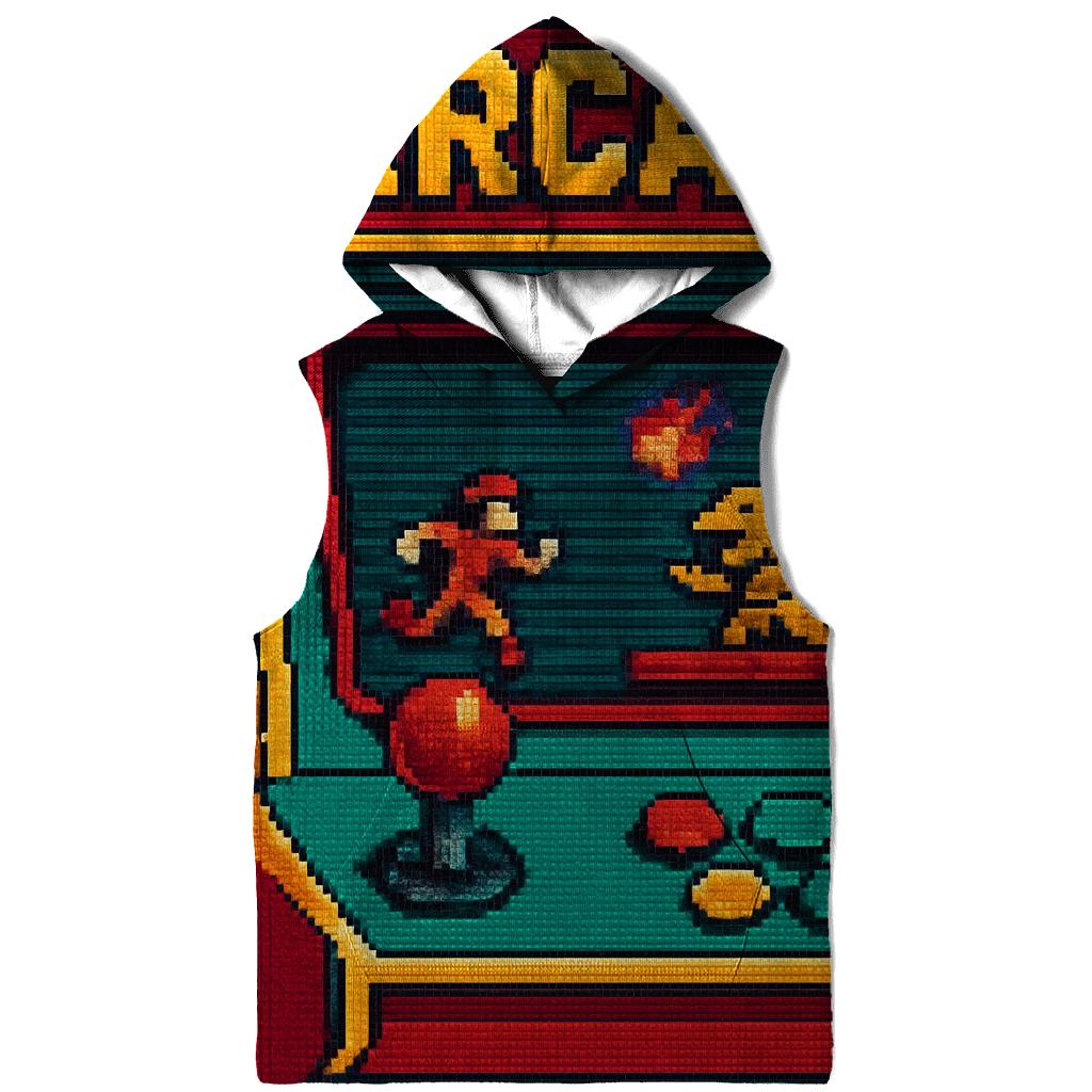 Vintage Arcade Pixel Art hoodie designs