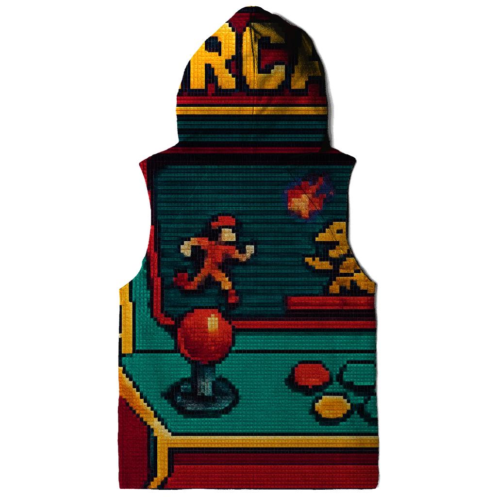 Vintage Arcade Pixel Art hoodie designs