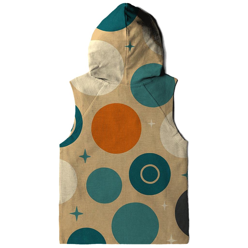 Cosmic Tangerine Dots custom hoodies