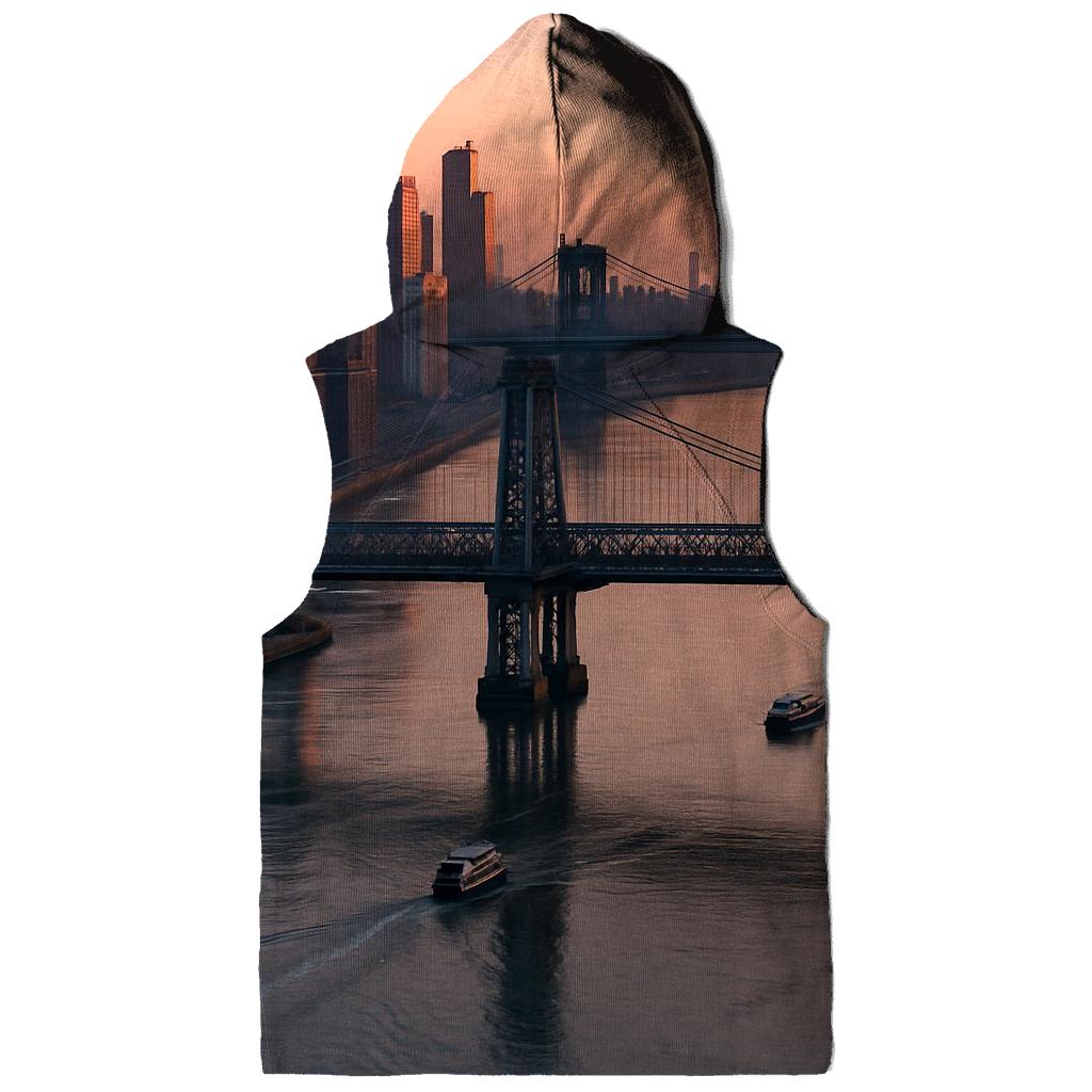 Sunrise Aerial Over East River graphic hoodies