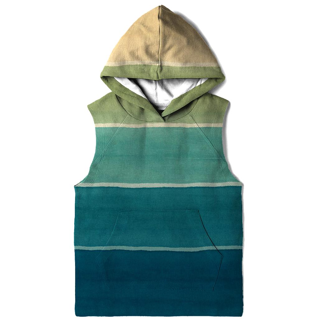 Horizon Lagoon Stripes heavyweight hoodies
