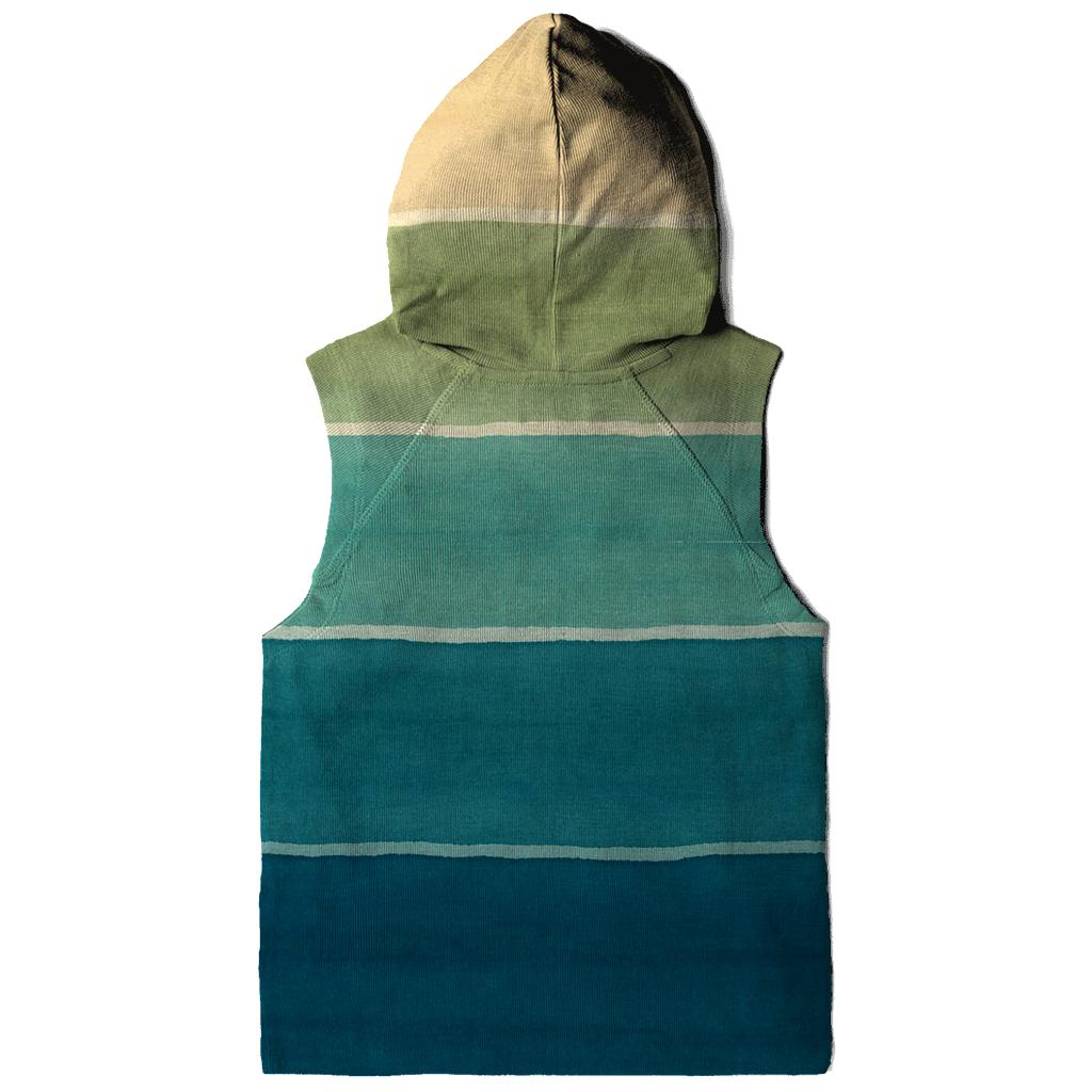 Horizon Lagoon Stripes heavyweight hoodies