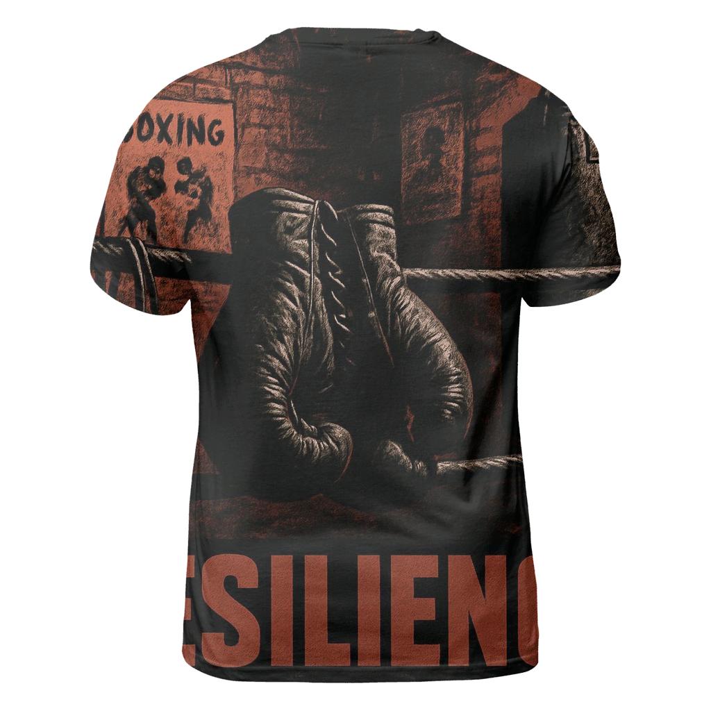 Boxing Poster Noir personalized full print shirts