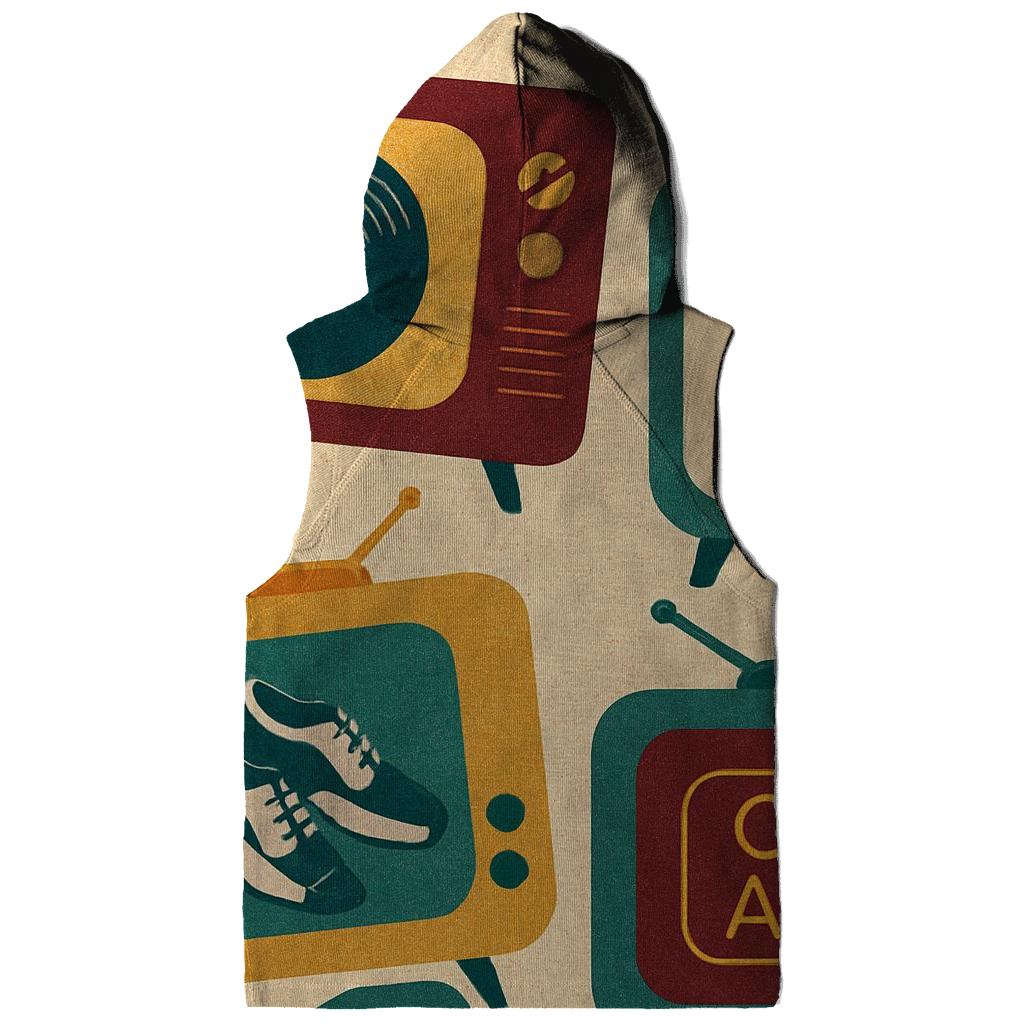 Retro TV Pop Montage pullover hoodies