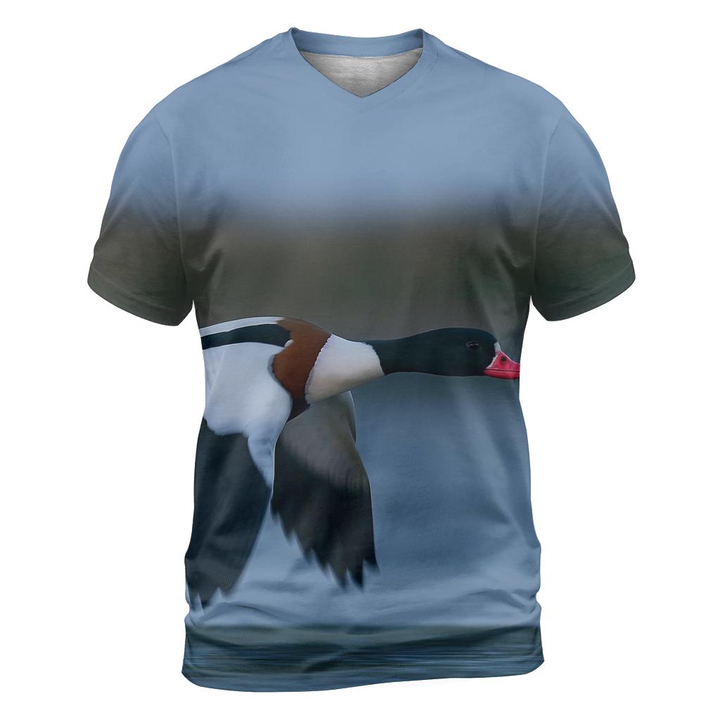 Estuarine Runner creative print fashion shirts