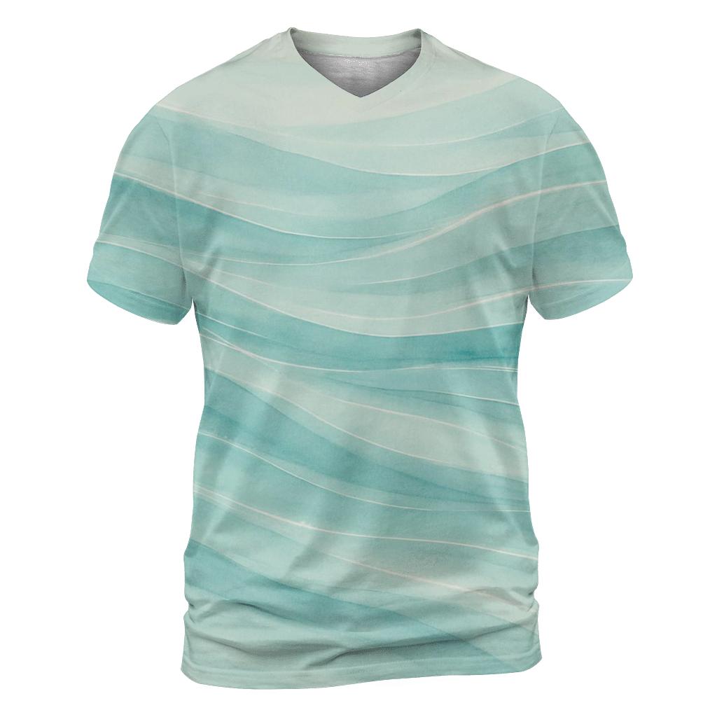 Sacred Waters Flow unique graphic print tees