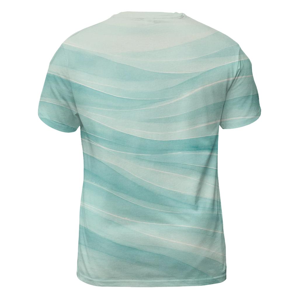 Sacred Waters Flow unique graphic print tees