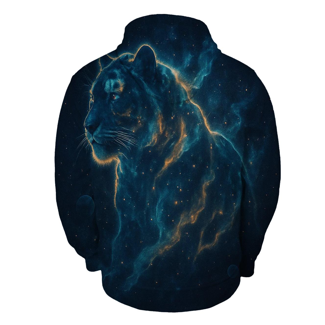 Galactic Tiger Nebula pullover hoodies