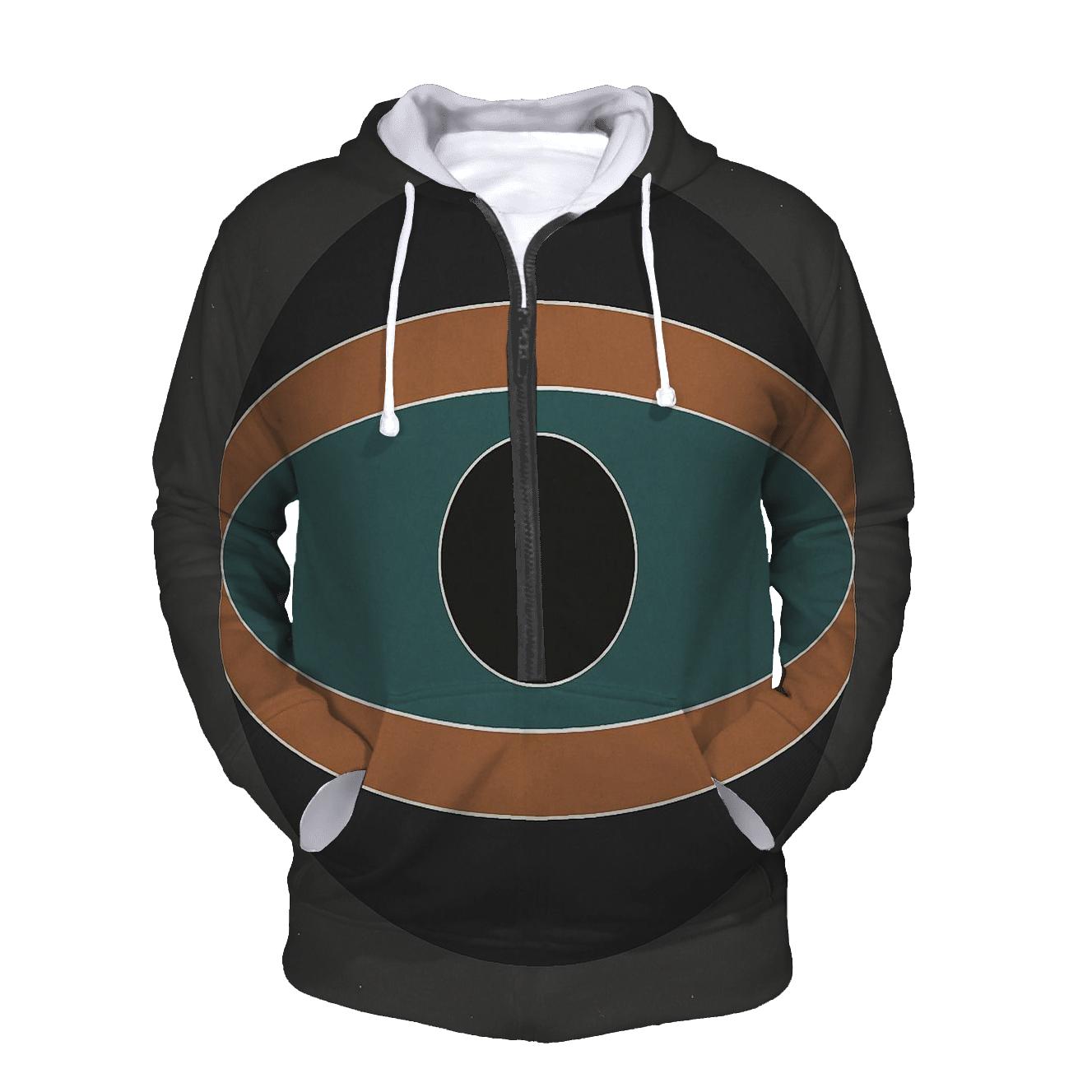 Accretion Disk Belts embroidered hoodies