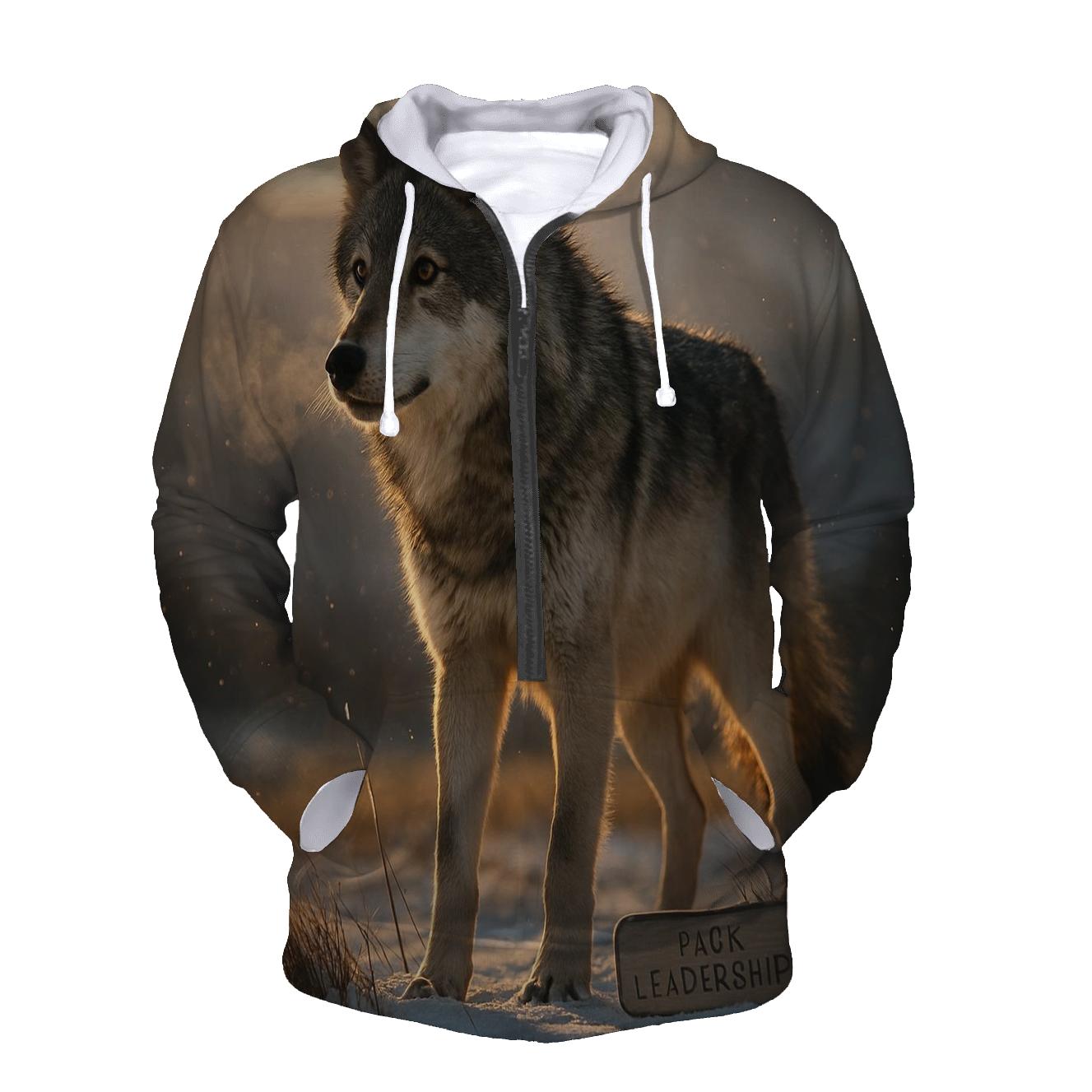 Alaskan Alpha On Tundra Ridge graphic hoodies
