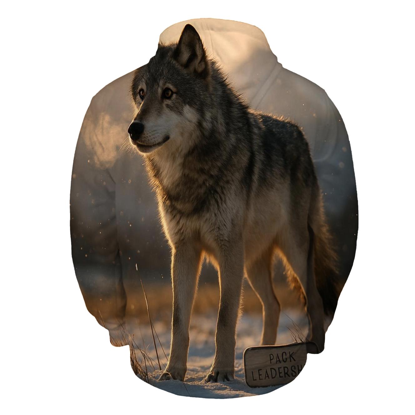 Alaskan Alpha On Tundra Ridge graphic hoodies