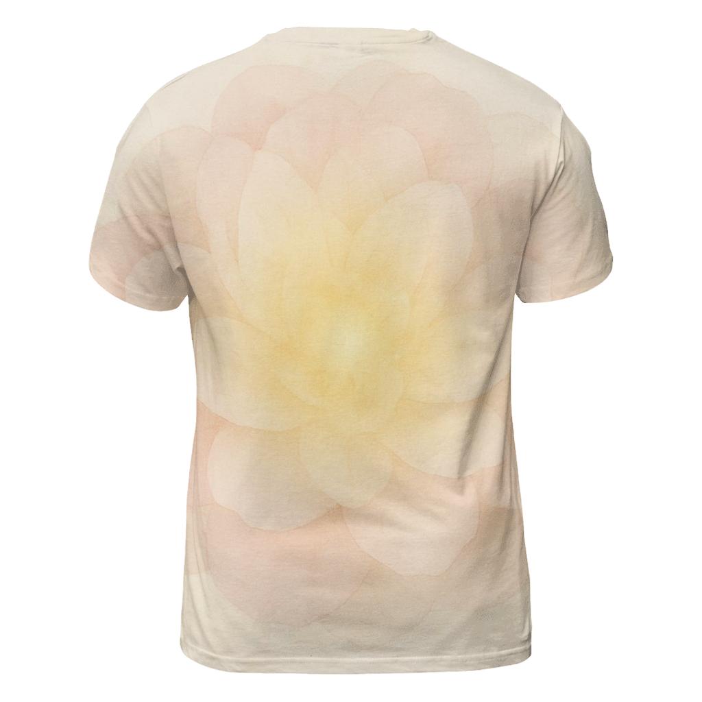 Radiant Halo Bloom statement graphic shirts
