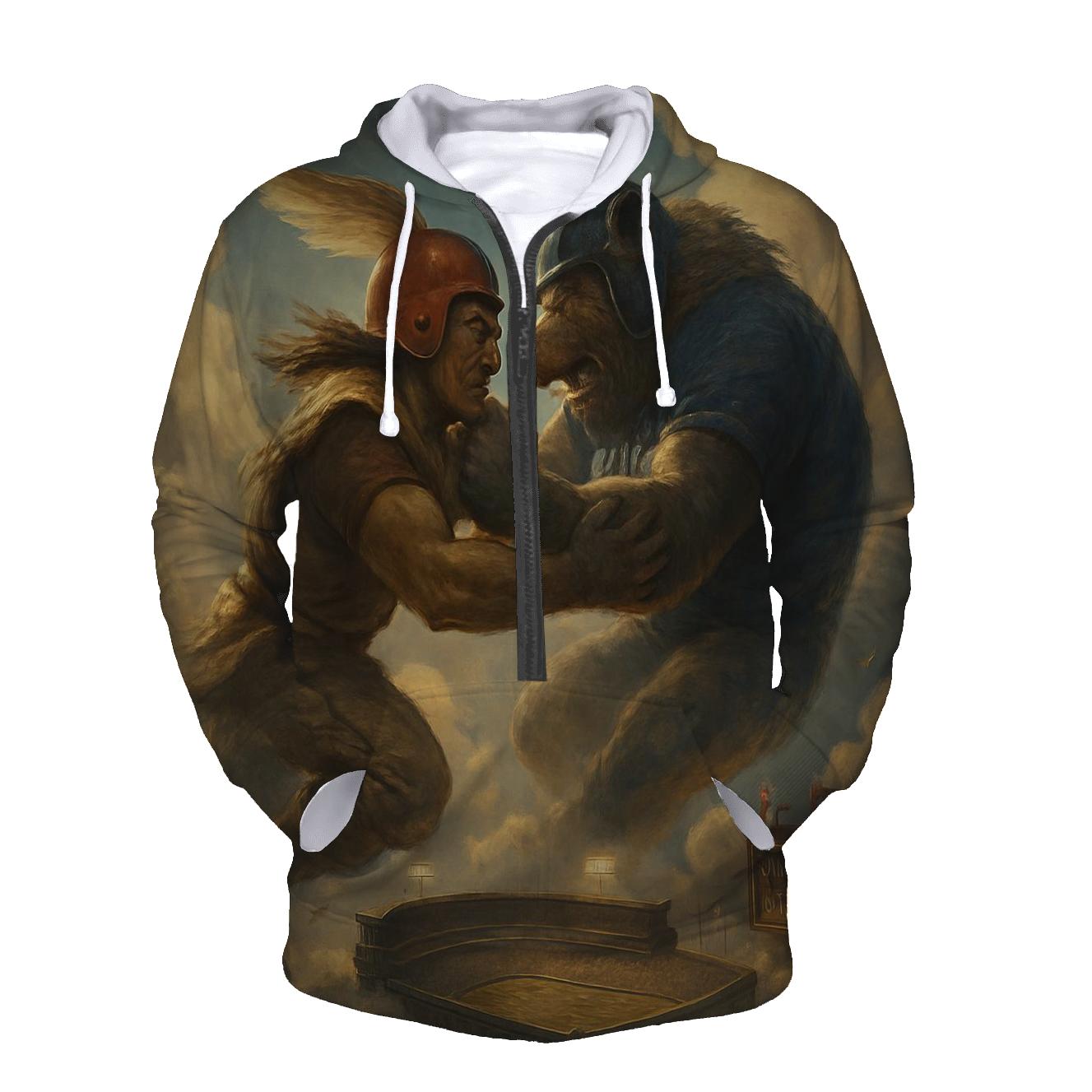 Cloud City Clash Over The Ballpark heavyweight hoodies