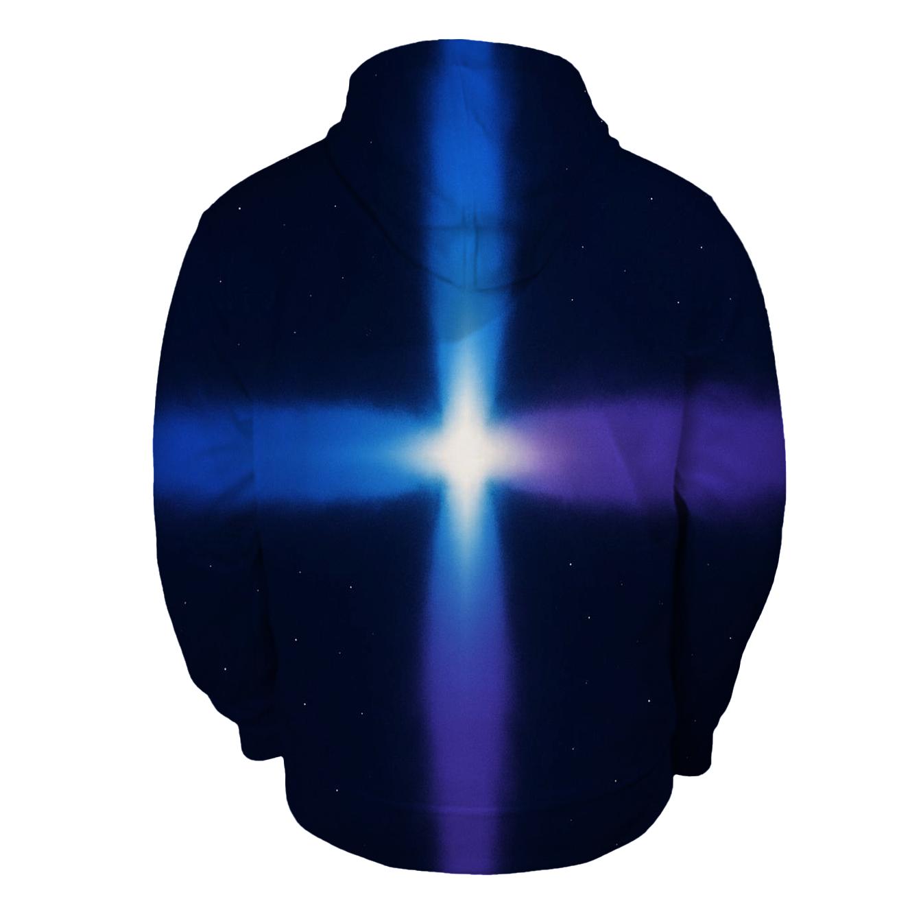 Pulsar Beam Cross designer hoodies