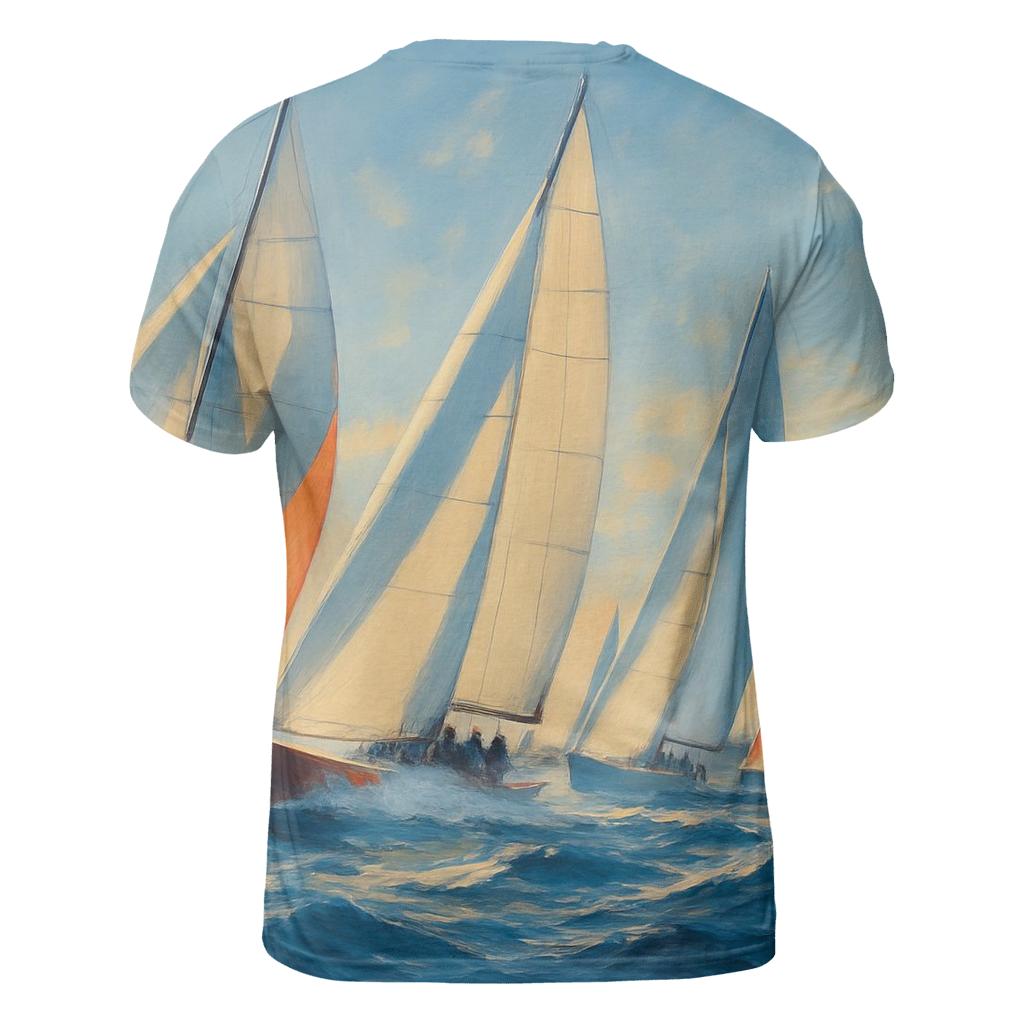 Sail Regatta Panorama custom all-over print shirts