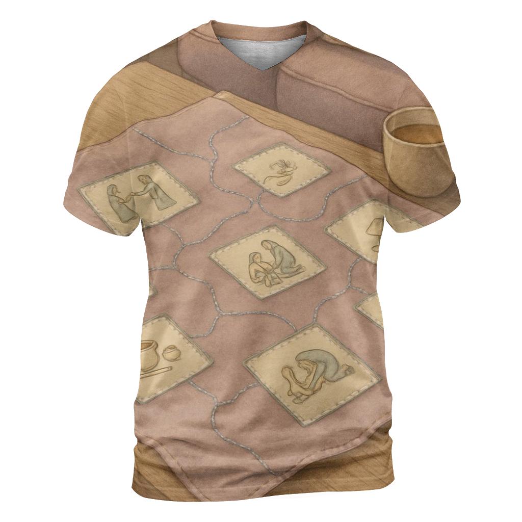 A Map Of Small Mercies creative print fashion shirts