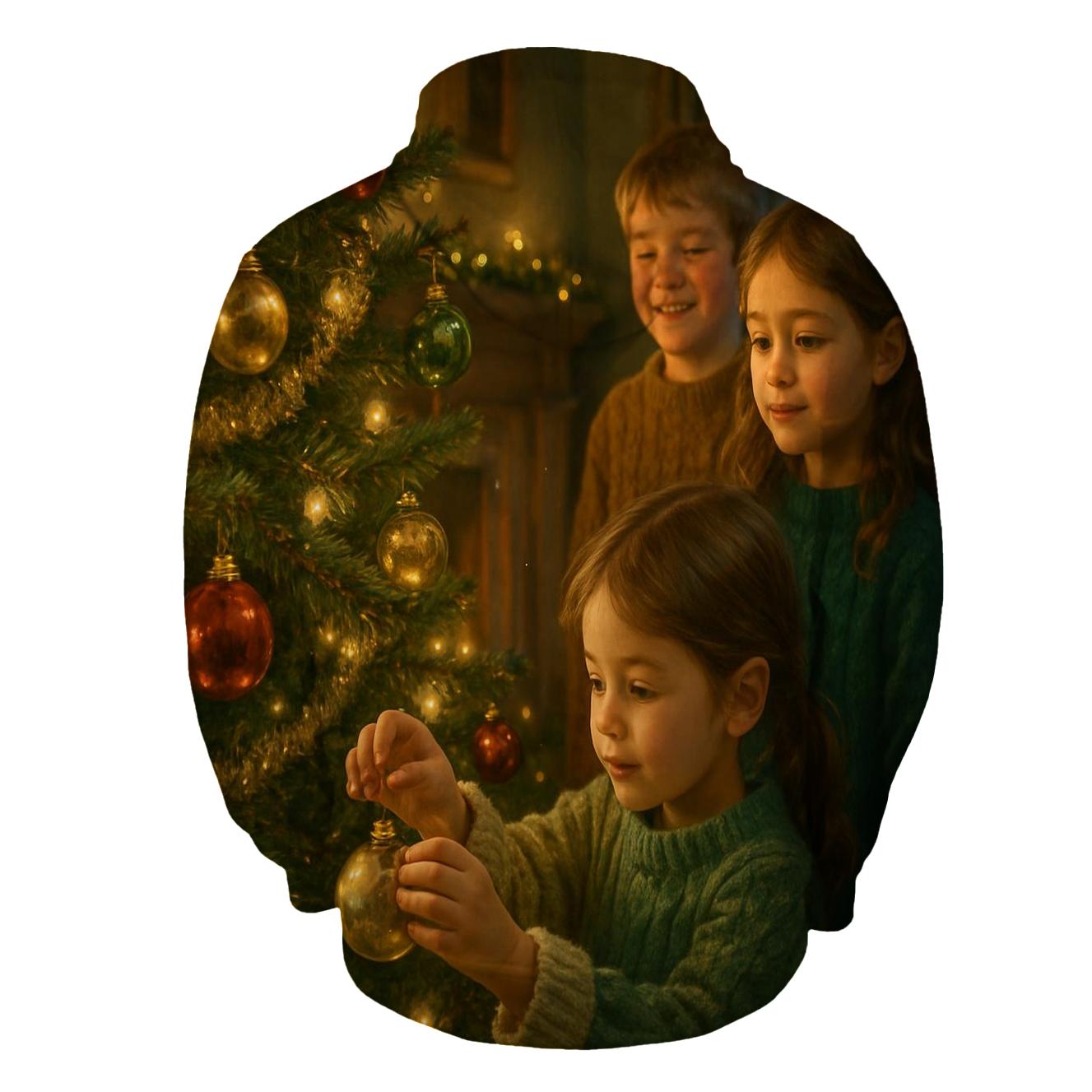 Tree Trimming With Tiny Hands pullover hoodies