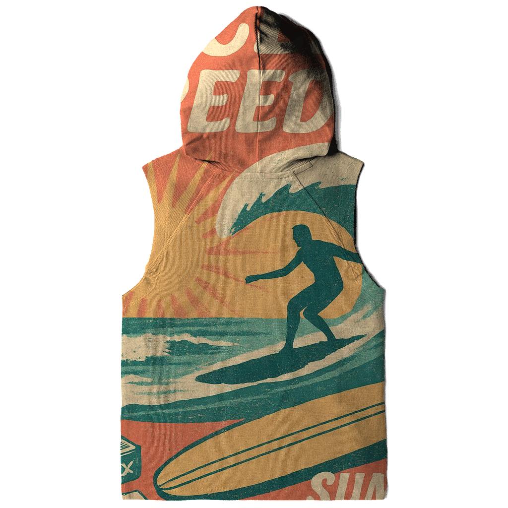 Retro Surf Collage hoodie styles