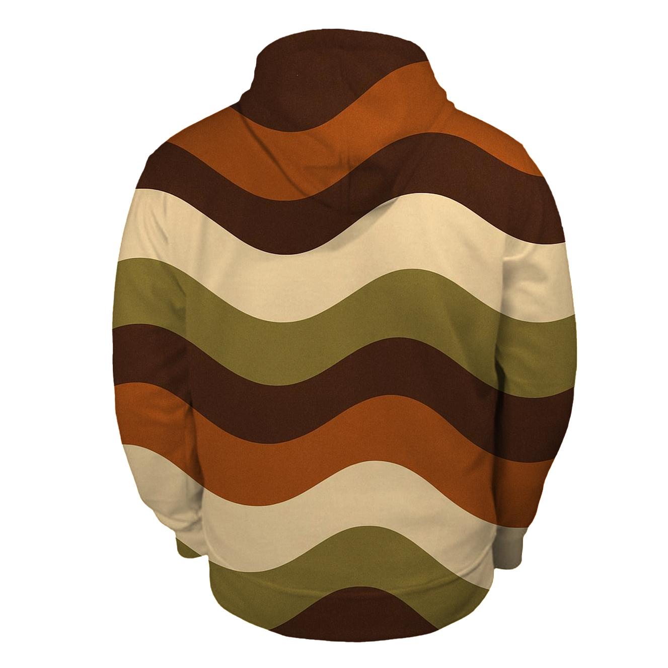 Warm Vinyl Waves hoodie styles