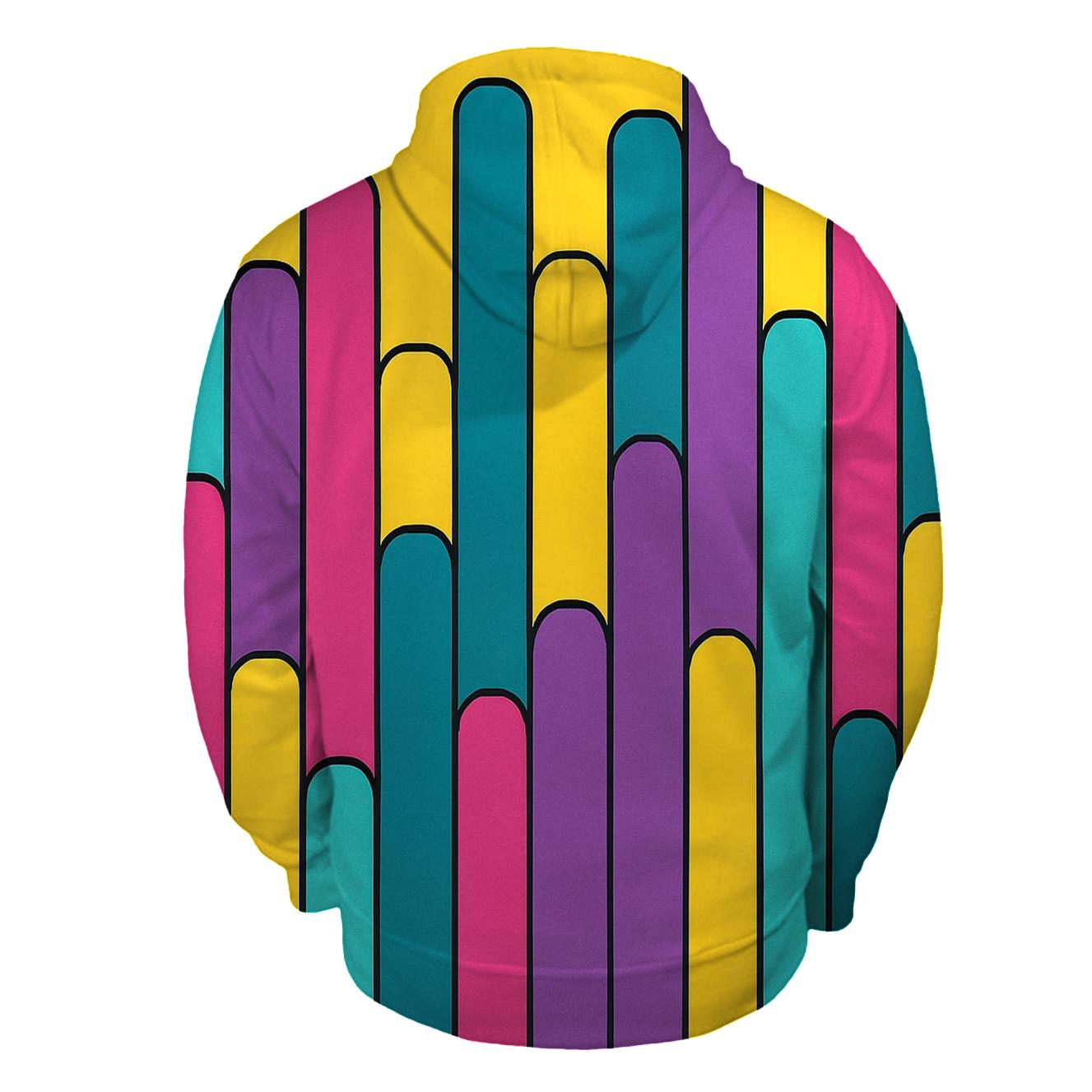 Rainbow Prism Bars hoodie styles