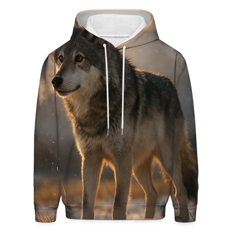 Alaskan Alpha On Tundra Ridge printed hoodies
