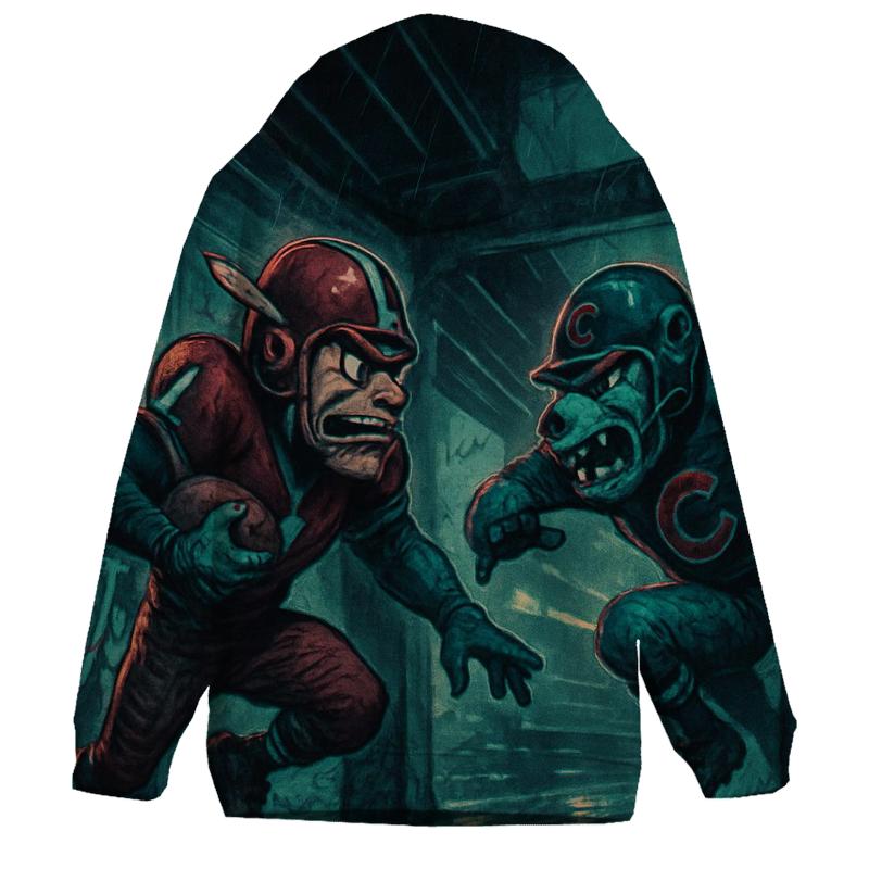 Subway Showdown Under The Tracks heavyweight hoodies