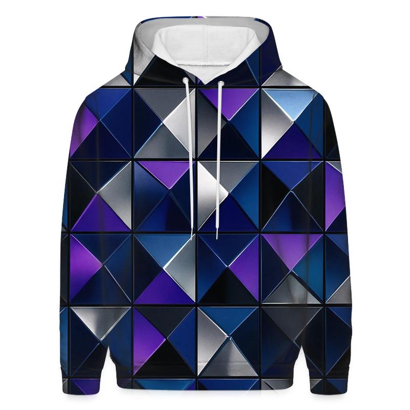 Disco Night Geometry lightweight hoodies