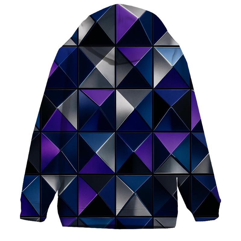 Disco Night Geometry lightweight hoodies