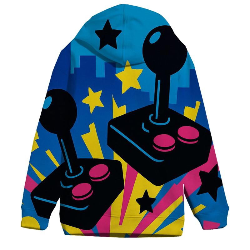 Retro Arcade Blast hoodies fashion