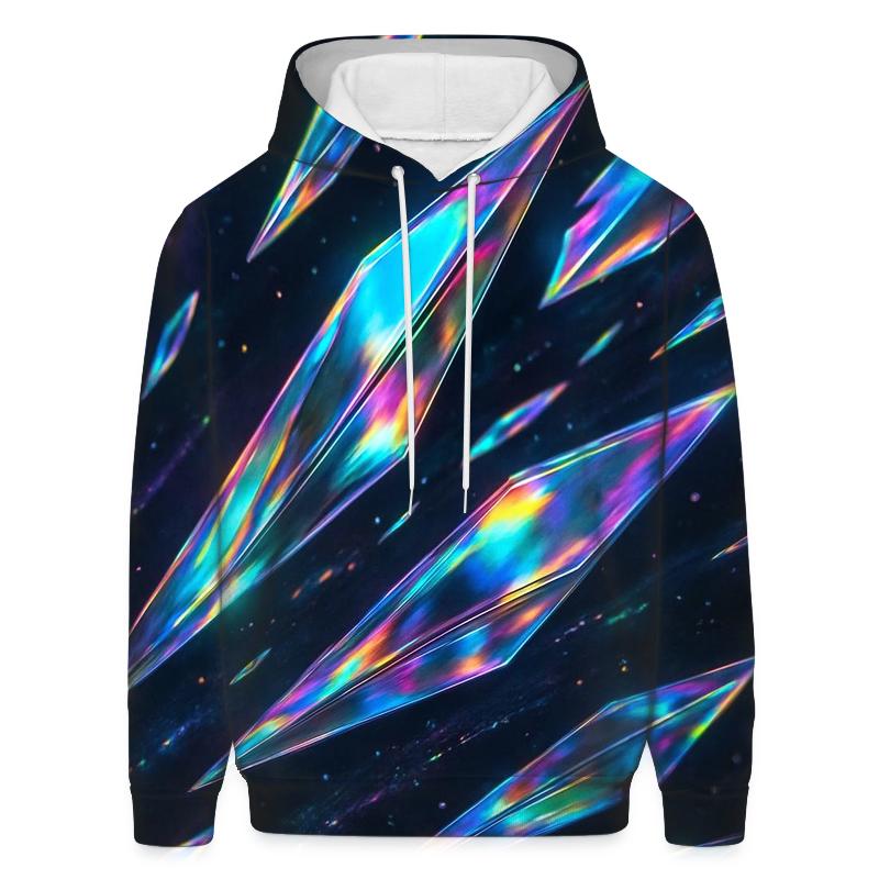 Neon Prism Drift custom hoodies