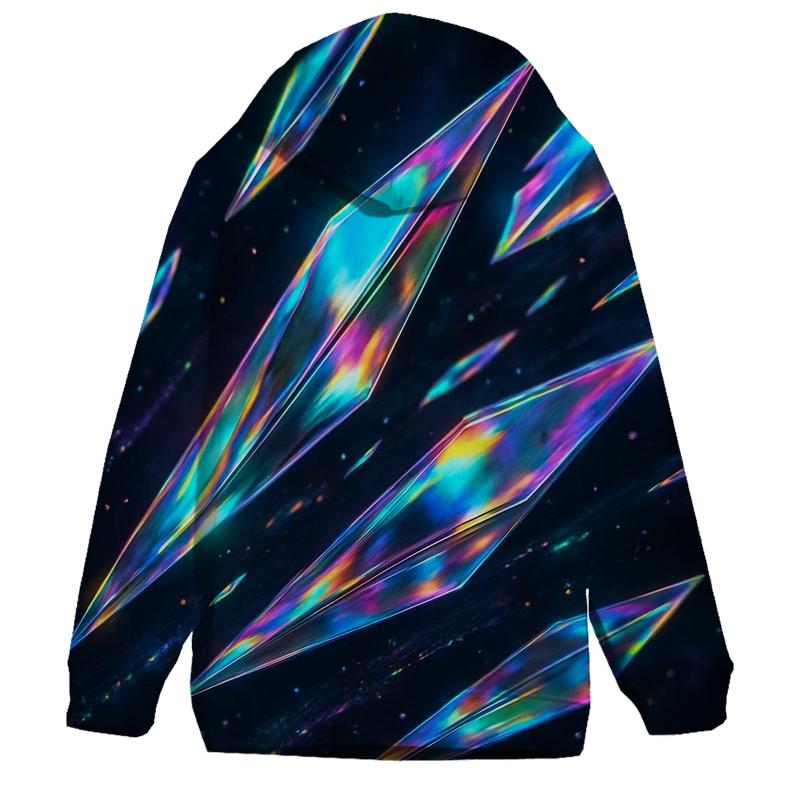Neon Prism Drift custom hoodies