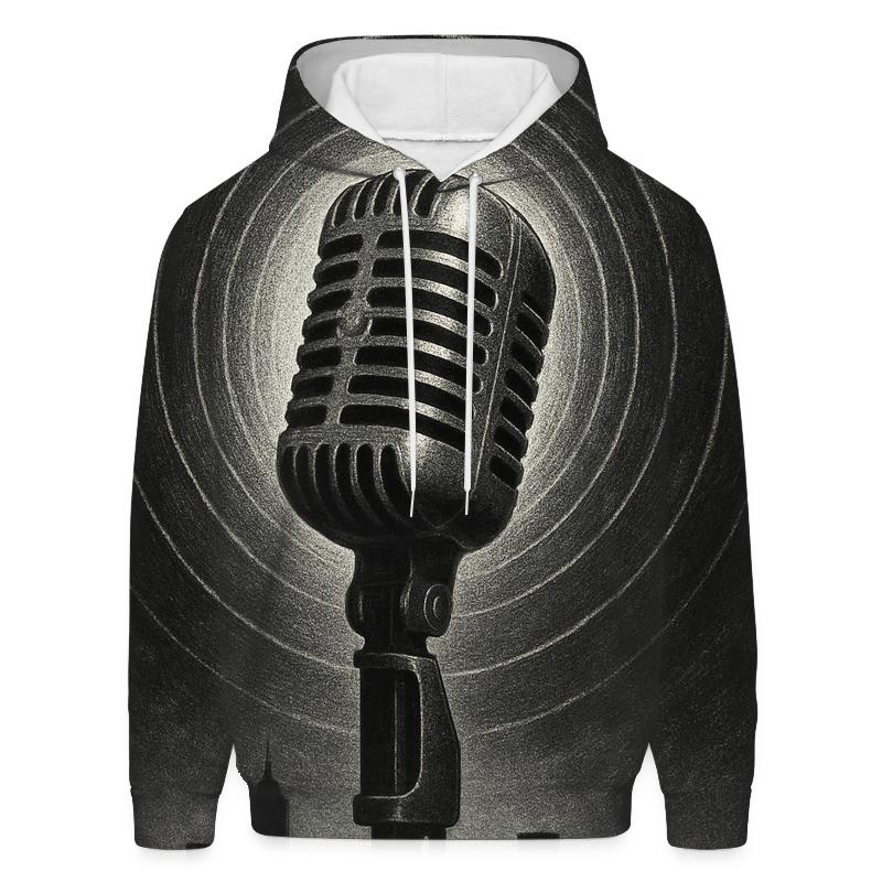 Microphone Moonrise designer hoodies