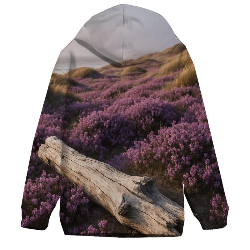 Coastal Heather And Driftwood heavyweight hoodies