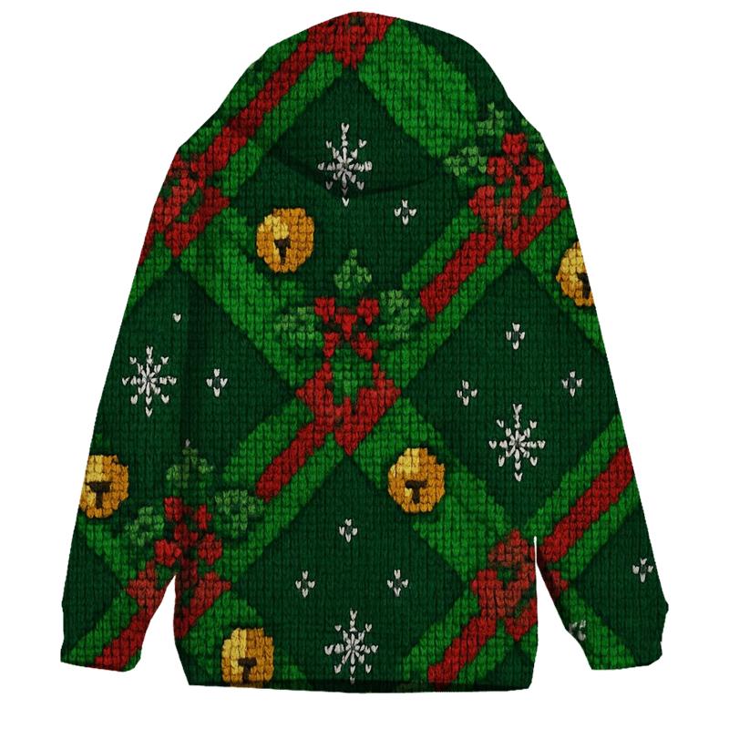 Sleigh Bell Crisscross Design hoodie trends