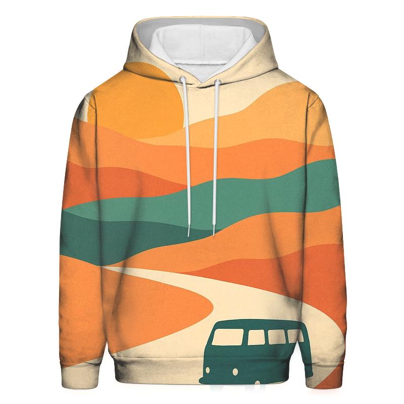 Sunrise Road Trip heavyweight hoodies